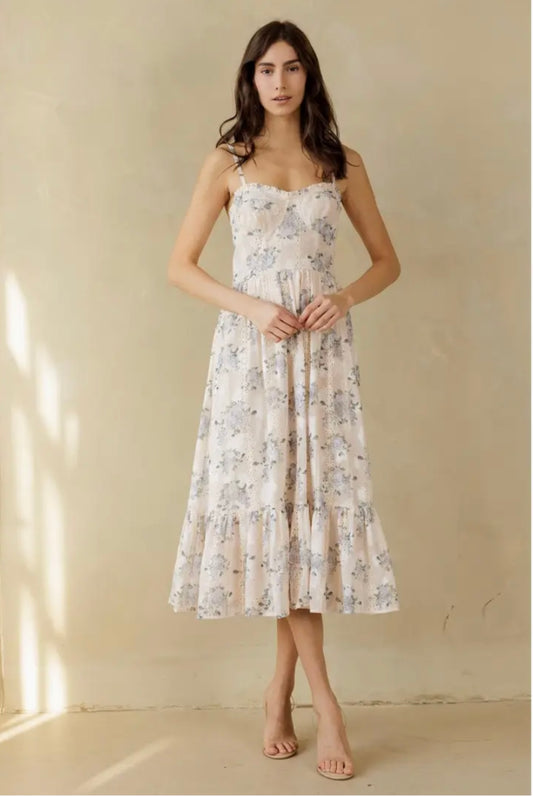 BLUSH PINK LAVENDER DRESS
