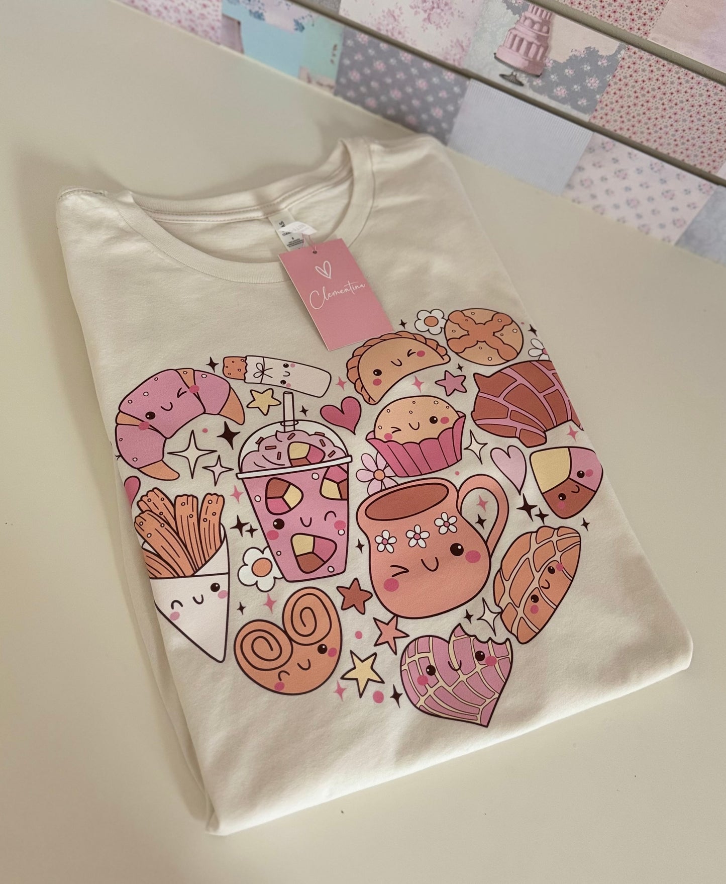 Cute Food Heart Unisex Heavy Cotton Tee