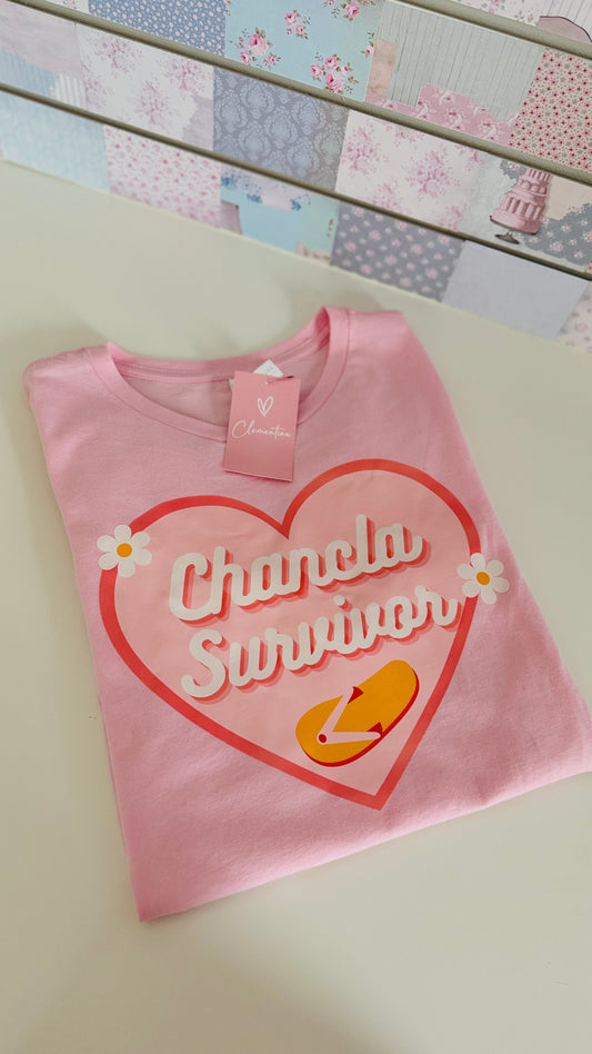 Chancla Survivor T shirt