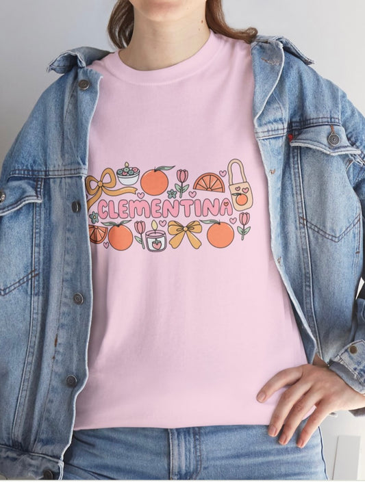 Clementina Unisex Heavy Cotton Tee