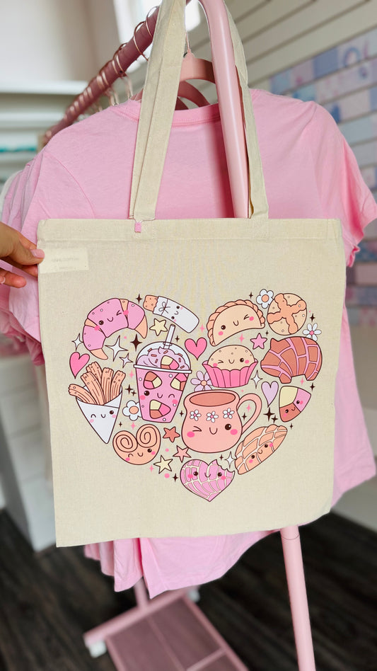 Cute Canvas Tote Bag- Perfect for Everyday Use