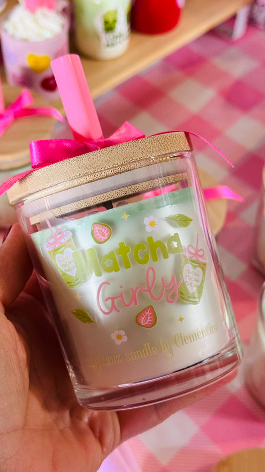 Matcha Girly Candle