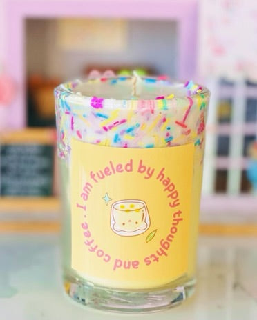 Orange Creamsicle Happy Candle