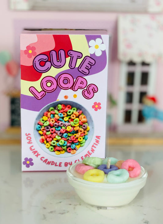 Cute Loops Mini Cereal Bowl