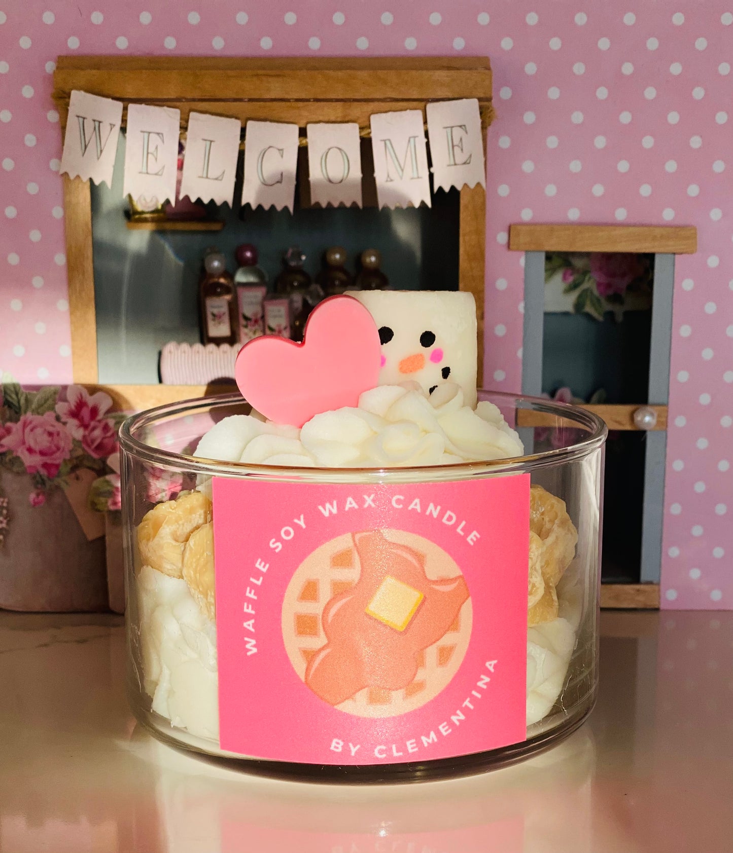 Waffle Soy Wax Candle