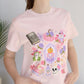 Pink Halloween Unisex Jersey Short Sleeve Tee
