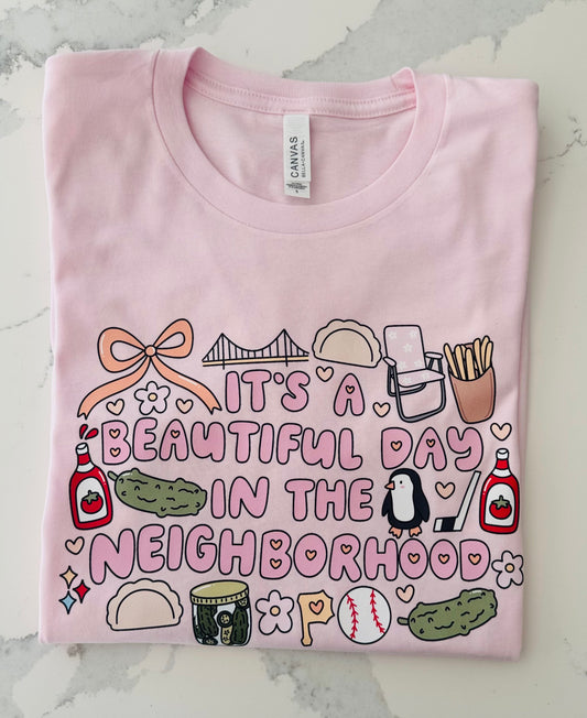 It’s a Beautiful Day in the Neighborhood ❤️ Unisex Heavy Cotton Tee