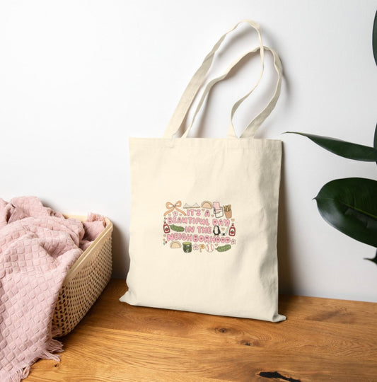 Cute Canvas Tote Bag - Perfect for Everyday Use