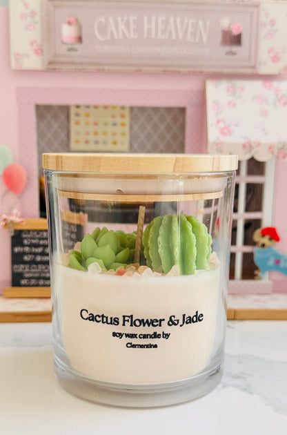 Succulent Candle