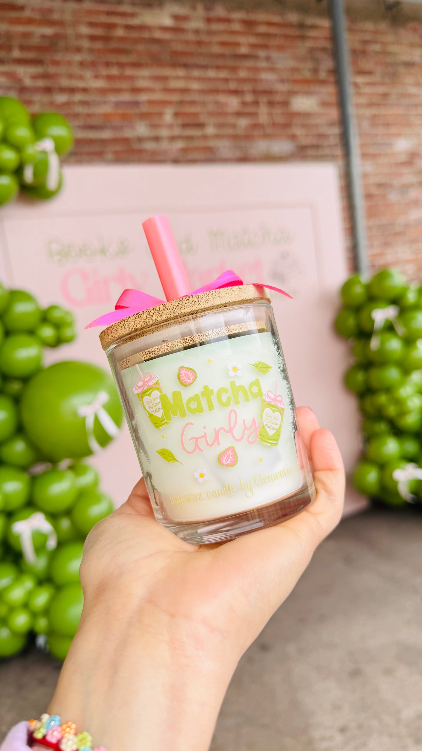 Matcha Girly Candle