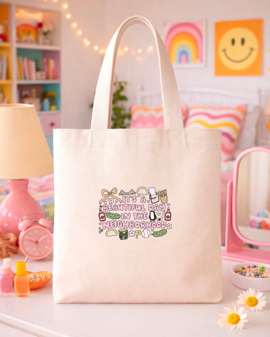 Cute Canvas Tote Bag - Perfect for Everyday Use