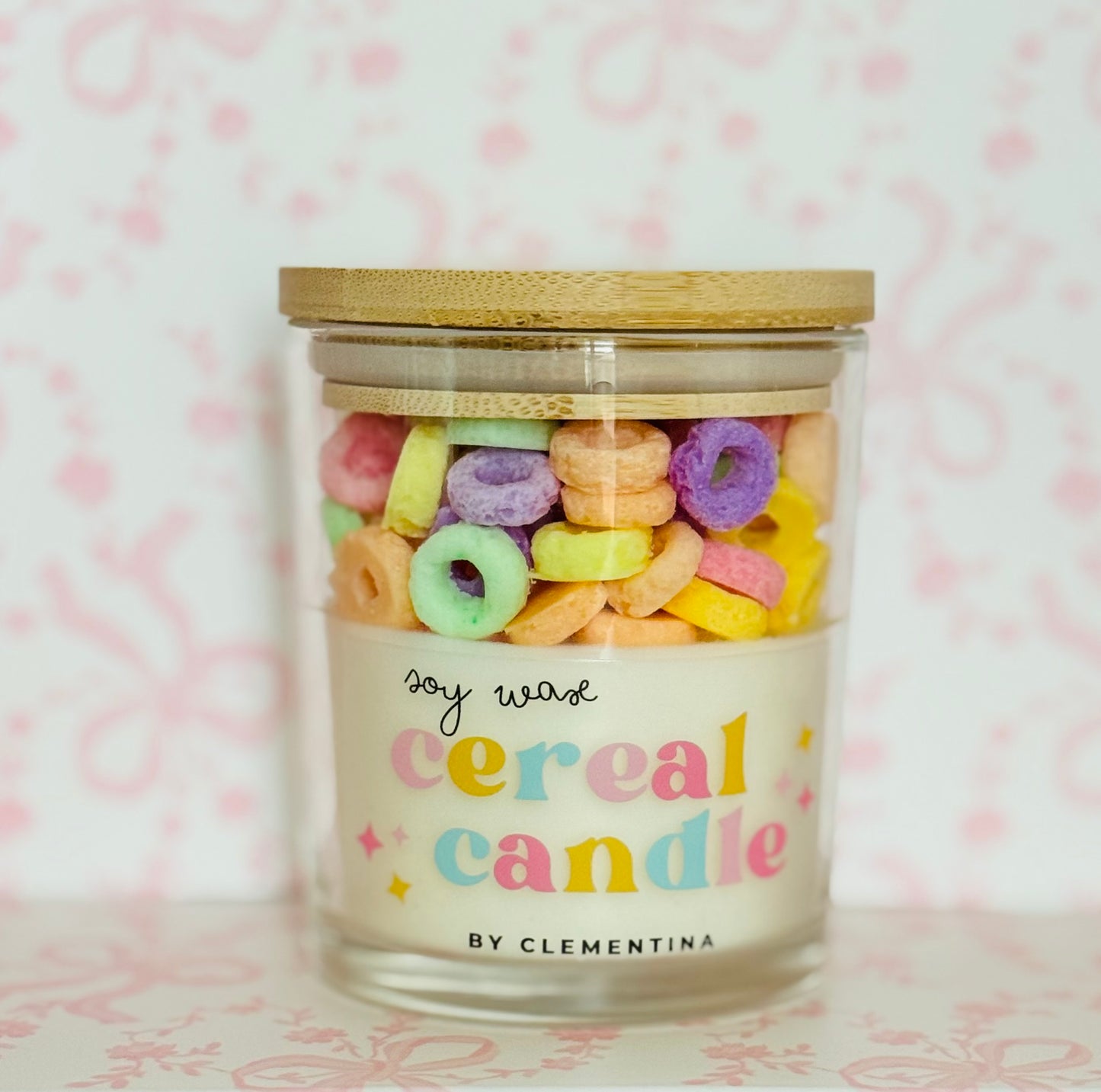 Fruity Loops Cereal Candle