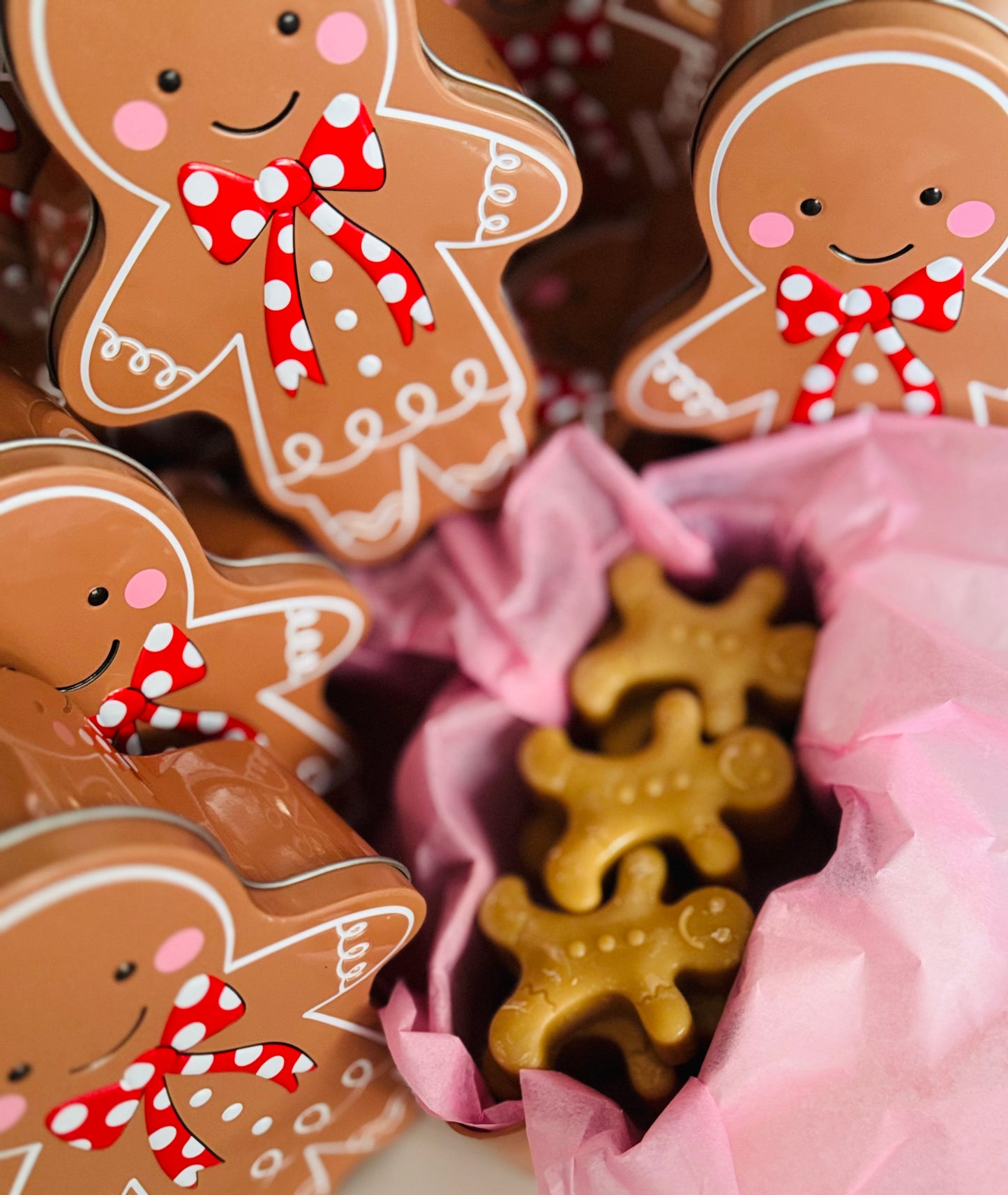 Gingerbread man soy wax melts