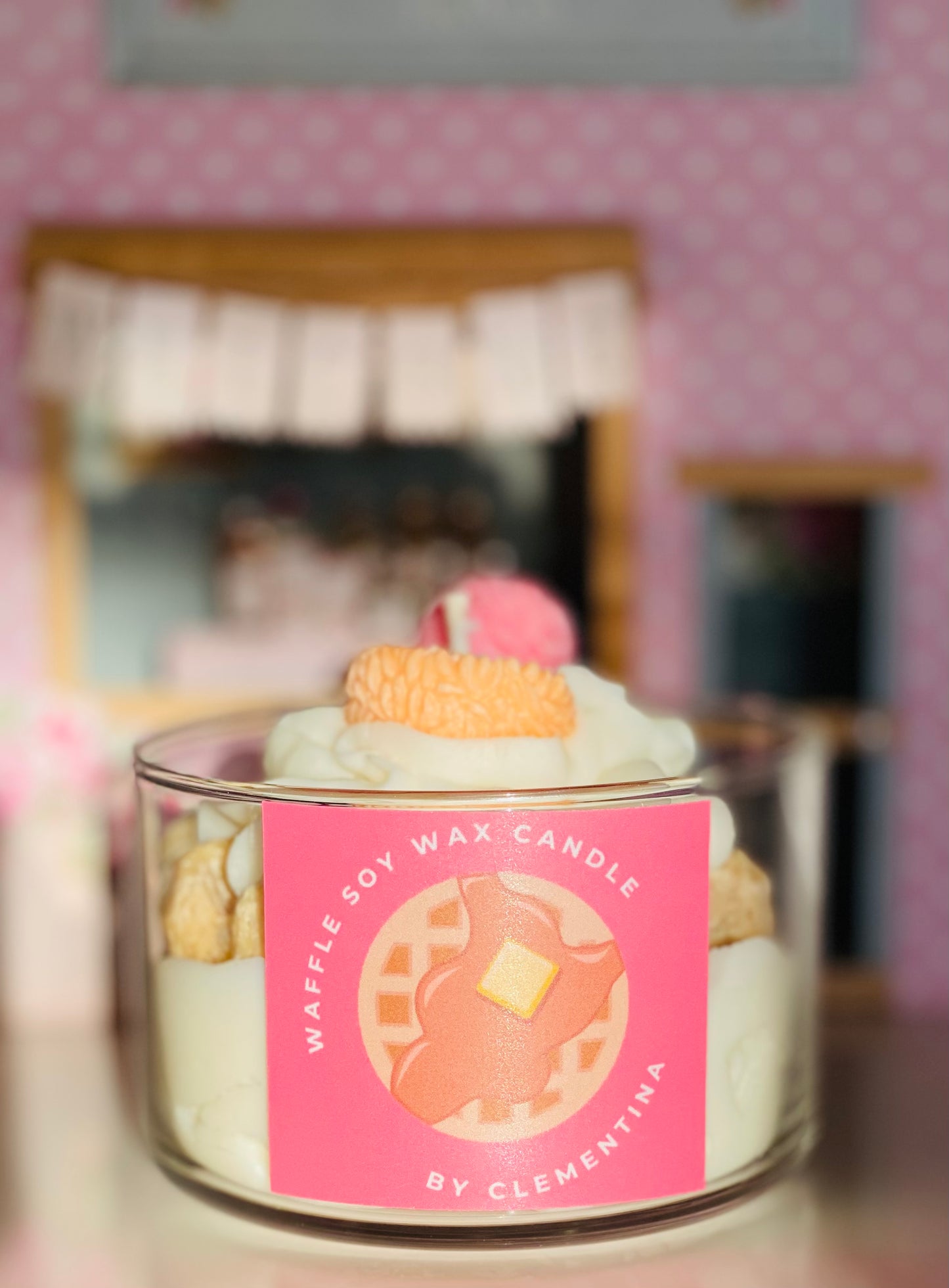 Waffle Soy Wax Candle