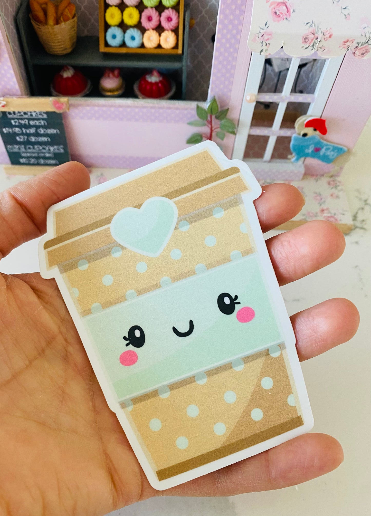 Coffee Cup Sticker