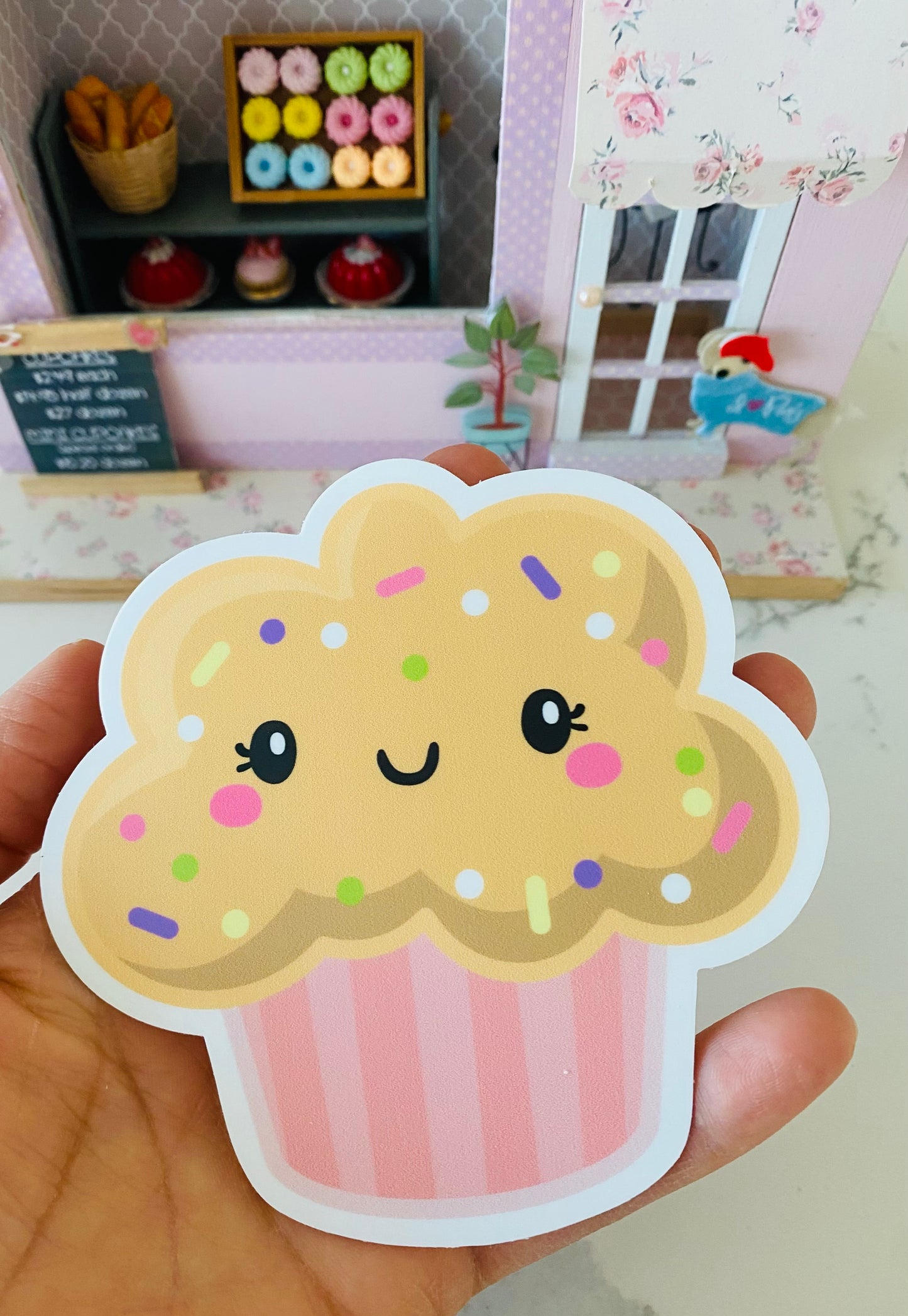 Cupcake Sticker