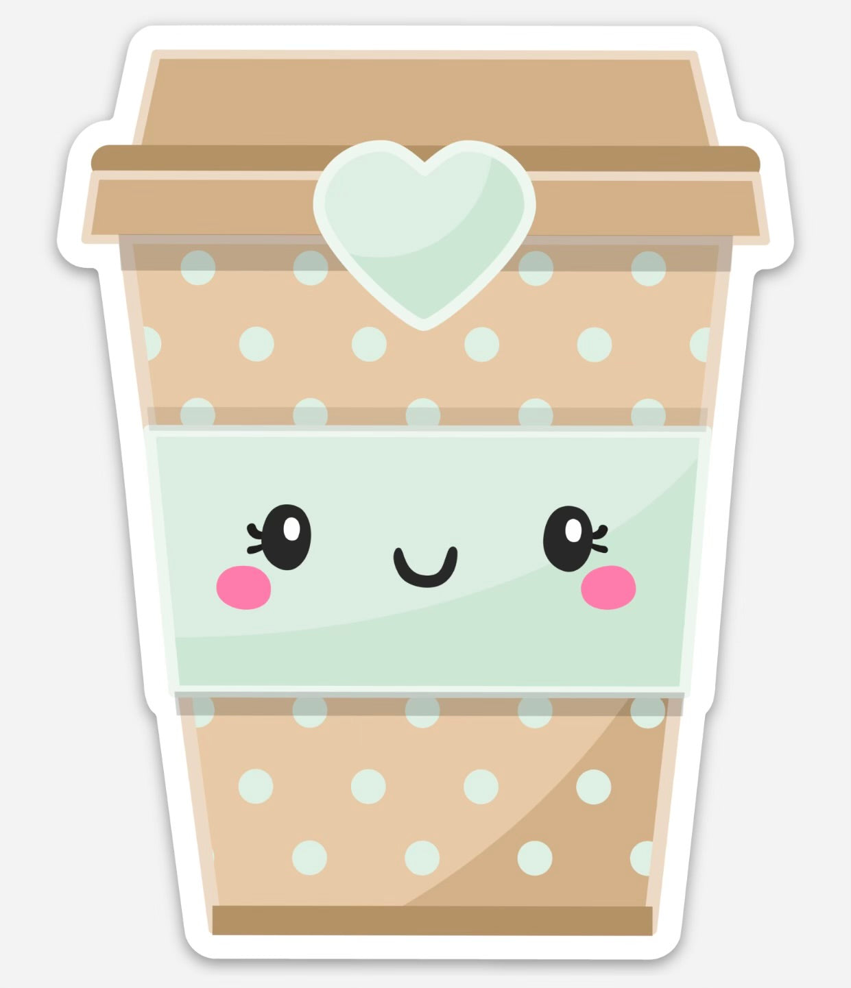 Coffee Cup Sticker