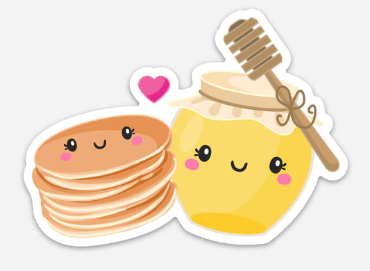 Pancakes & Honey Sticker