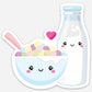 Milk & Cereal Sticker