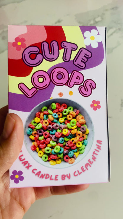 Cute Loops Mini Cereal Bowl